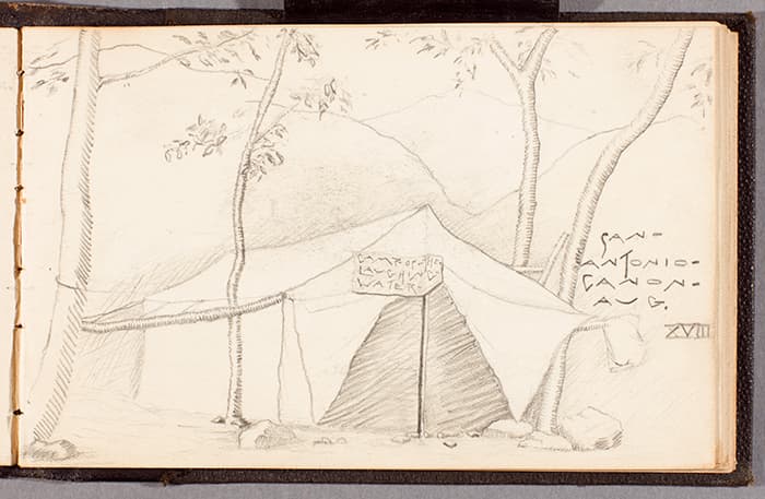 A sketch by Olive Percival 