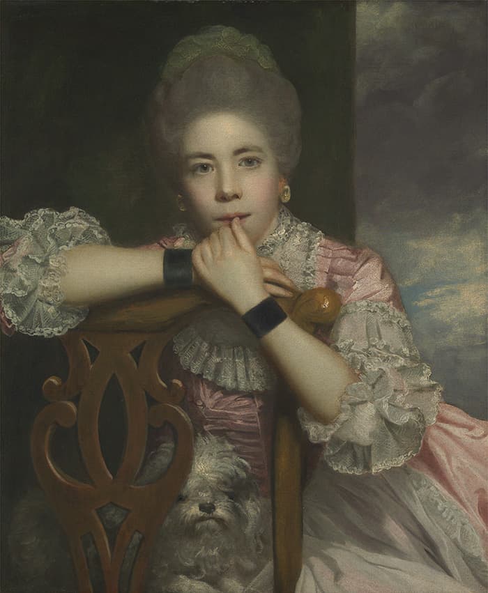 Portrait of Mrs. Abington by Joshua Reynolds