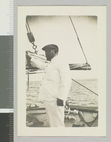 Ship captain aboard the Snark