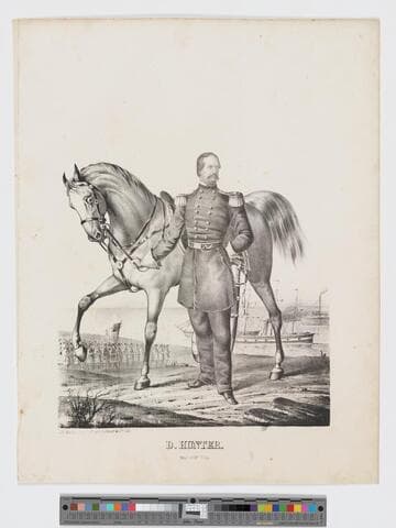 D. Hunter. Maj. Genl. U.S.A