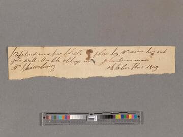 Requisition for supplies by John Dunman via ?