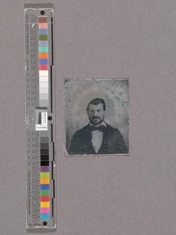 Portrait of an unidentified man