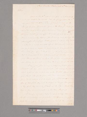 Letter from George Washington, headquarters Whitemarsh, to Brigadier General James Mitchell Varnum