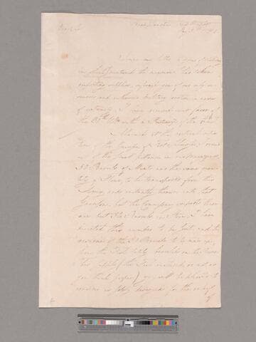 Letter from George Washington, headquarters New Windsor, to Brigadier General James Clinton