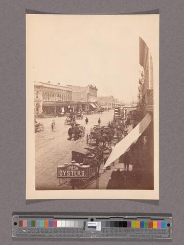 Downey Block at N. Main and Temple Streets, Los Angeles