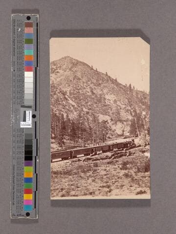 Boundary Peak and Tunnel No. 15. 137 miles from Sacramento