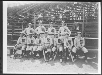 The Edison Electric Company baseball team in 1904