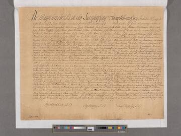 We, Mayhkeerickkishsho, Sayhoppy, Taughhaughsey…: copia vera of the 1686 Walking Purchase Treaty