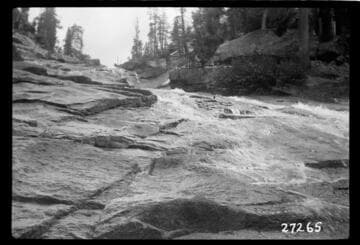 Big Creek, Fish Valley - Upstream view Silver Creek