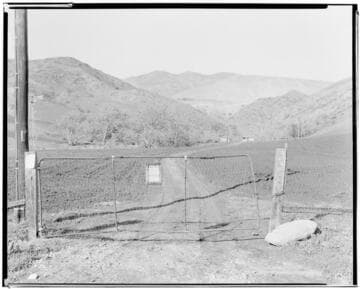 Distribution Lines - Claim, Malibu fire area - Gate