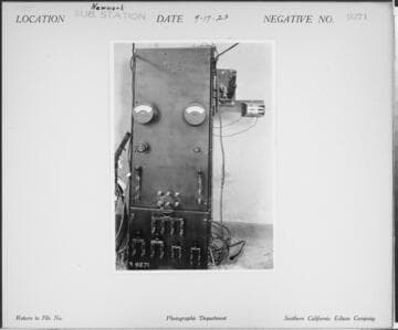 Newmark Substation - Interior