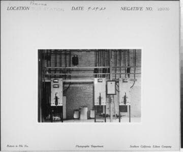 The Pomona Substation - Interior