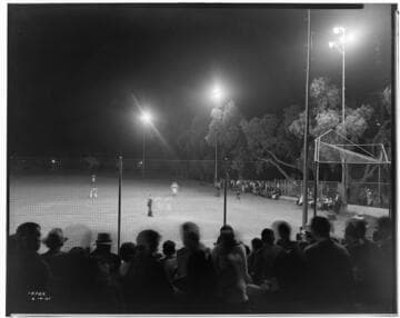 L1.4 - Lighting, sports - Santa Paula High School playground baseball field