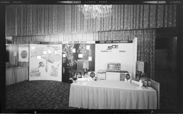 Edison booth at exhibition or home show