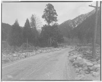 Mill Creek 1, 2&3 Powerhouse - Storm damage - Mill Creek Headworks