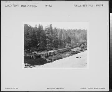 Big Creek Huntington Lake Dams
