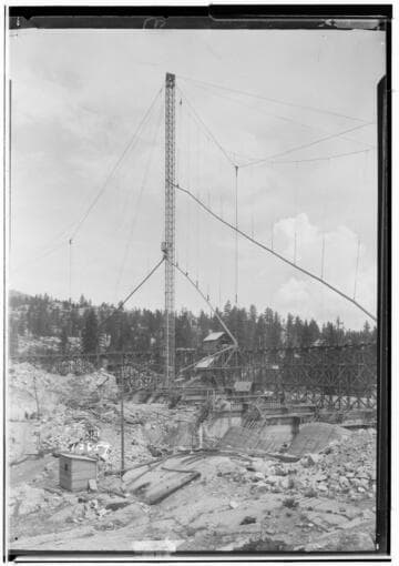 Big Creek, Florence Lake Dam