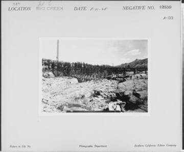 Big Creek, Florence Lake Dam