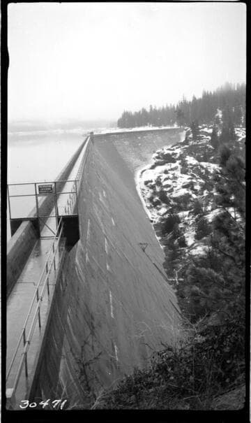Big Creek, Shaver Lake Dam