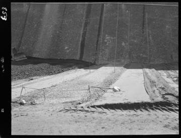 Big Creek - Mammoth Pool - Vertical filters and drain cleaned up and ready for lift