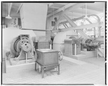 Long Beach Steam Station, Plant #3 - Fan Room