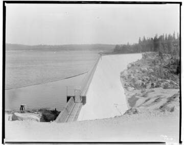 Big Creek, Shaver Lake Dam