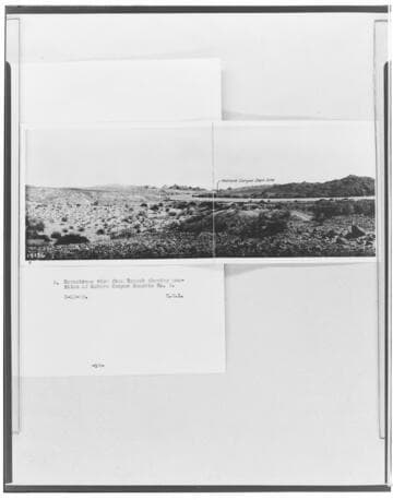 Colorado River - Photo of Mohave Canyon Dam Site #2 captioned