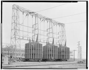 Lighthipe Substation - Westinghouse transformers
