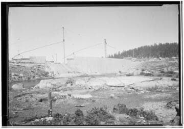 Big Creek, Shaver Lake Dam