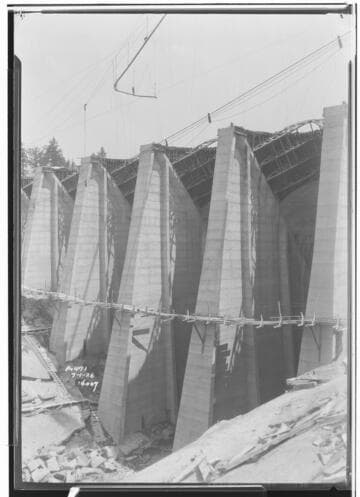 Big Creek, Florence Lake Dam