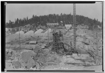 Big Creek, Shaver Lake Dam