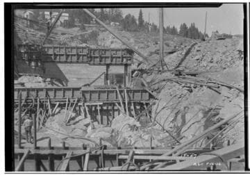 Big Creek, Shaver Lake Dam