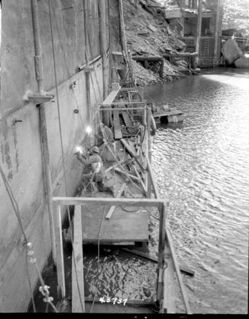 Big Creek, Huntington Lake Dams