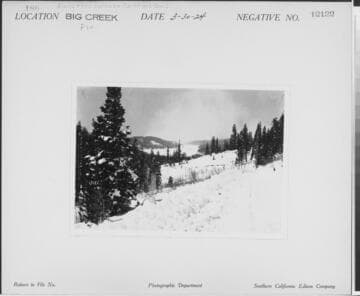 Big Creek, Florence Lake Dam