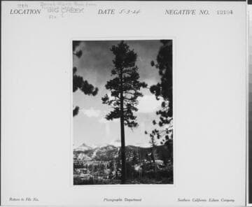 Big Creek, Florence Lake Dam