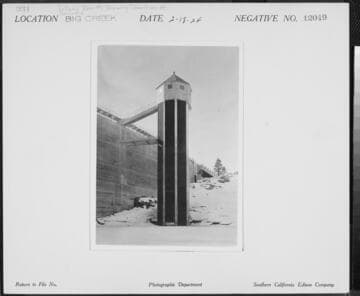 Big Creek Huntington Lake Dams