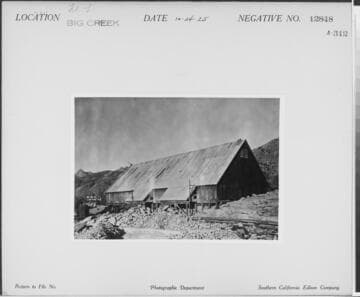 Big Creek, Florence Lake Dam