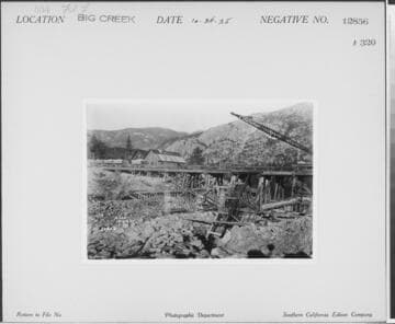 Big Creek, Florence Lake Dam