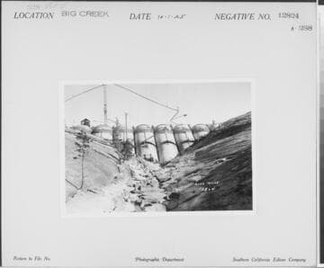 Big Creek, Florence Lake Dam