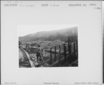 Big Creek, Florence Lake Dam