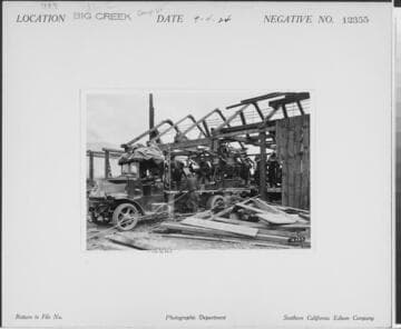 Big Creek, Florence Lake Dam