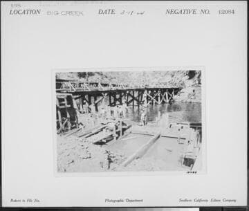 Big Creek PH #2 - Excavation