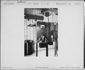 La Verne Substation - Interior