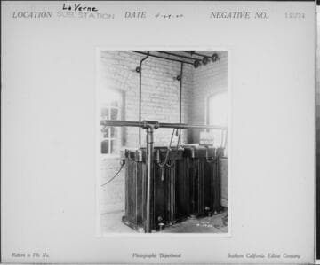 La Verne Substation - Interior