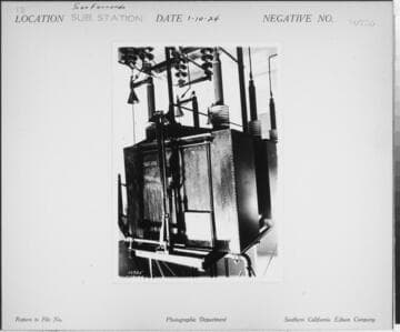 San Fernando Substation - Interior