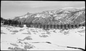 Big Creek, Florence Lake Dam