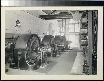 Azusa Powerhouse - Powerhouse interior
