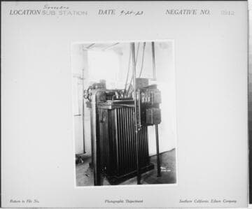 Santa Ana Substation - Interior