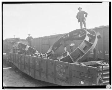 Kern River No. 3 - Parts of generator for KR #3