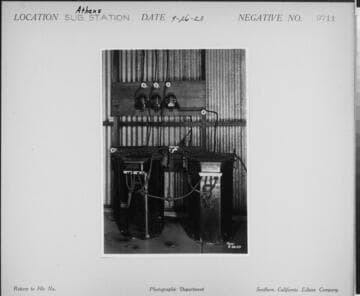 Athens Heights Substation - Interior